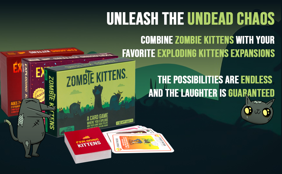 Zombie Kittens Family Game Night