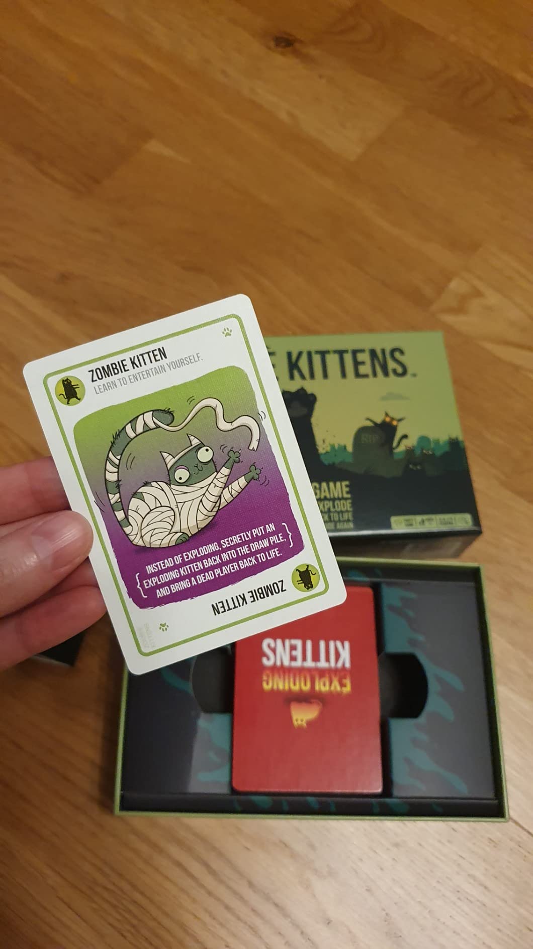 Zombie Kittens Card Game Customer Review 1