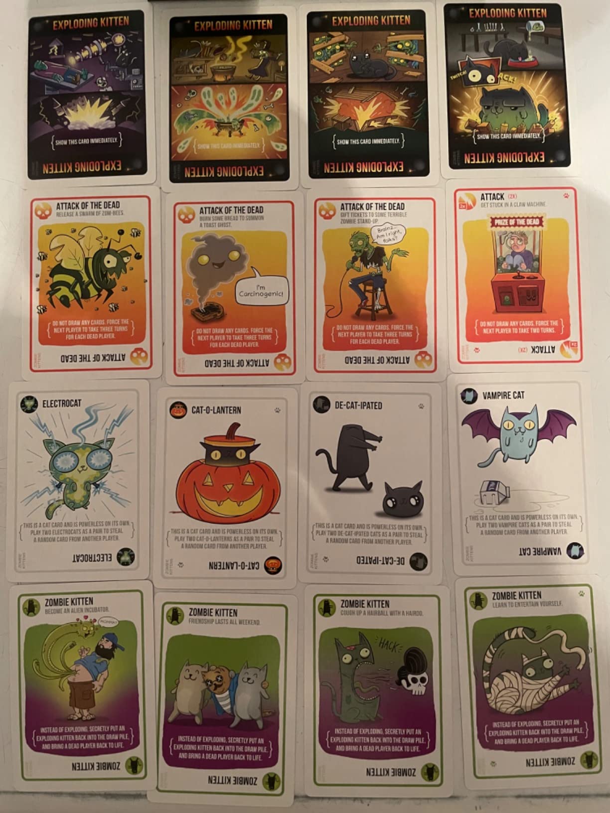 Zombie Kittens Card Game Customer Review 4